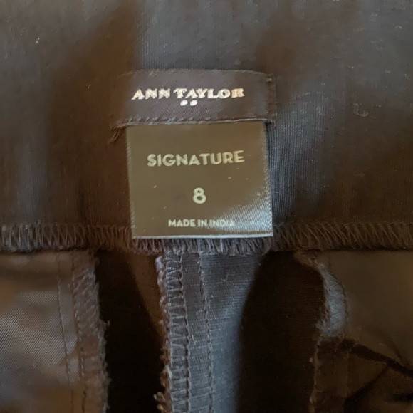 ANN TAYLOR ~ Signature Trousers ~ BLACK, Size 8 ~Work Wear, Day to Evening Wear - Picture 6 of 8